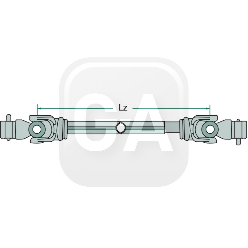 Transmission cardan citron